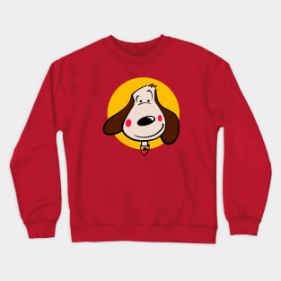 Cute Dog Face Crewneck Sweatshirt